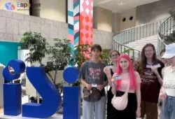 в языковой школе
